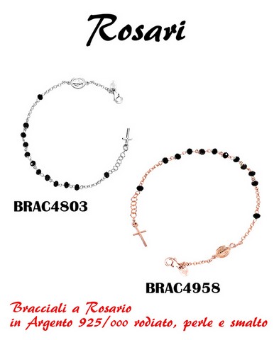 BRAC4803 - BRAC4958 ROSARIO A BRACCIALE IN ARGENTO 925/000