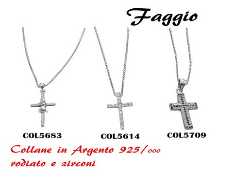 FAGGIO 1 COLLANE IN ARGENTO 925/000